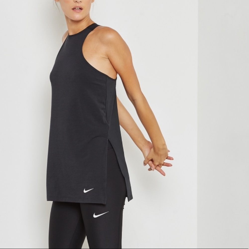 Nike black dri-fit tank